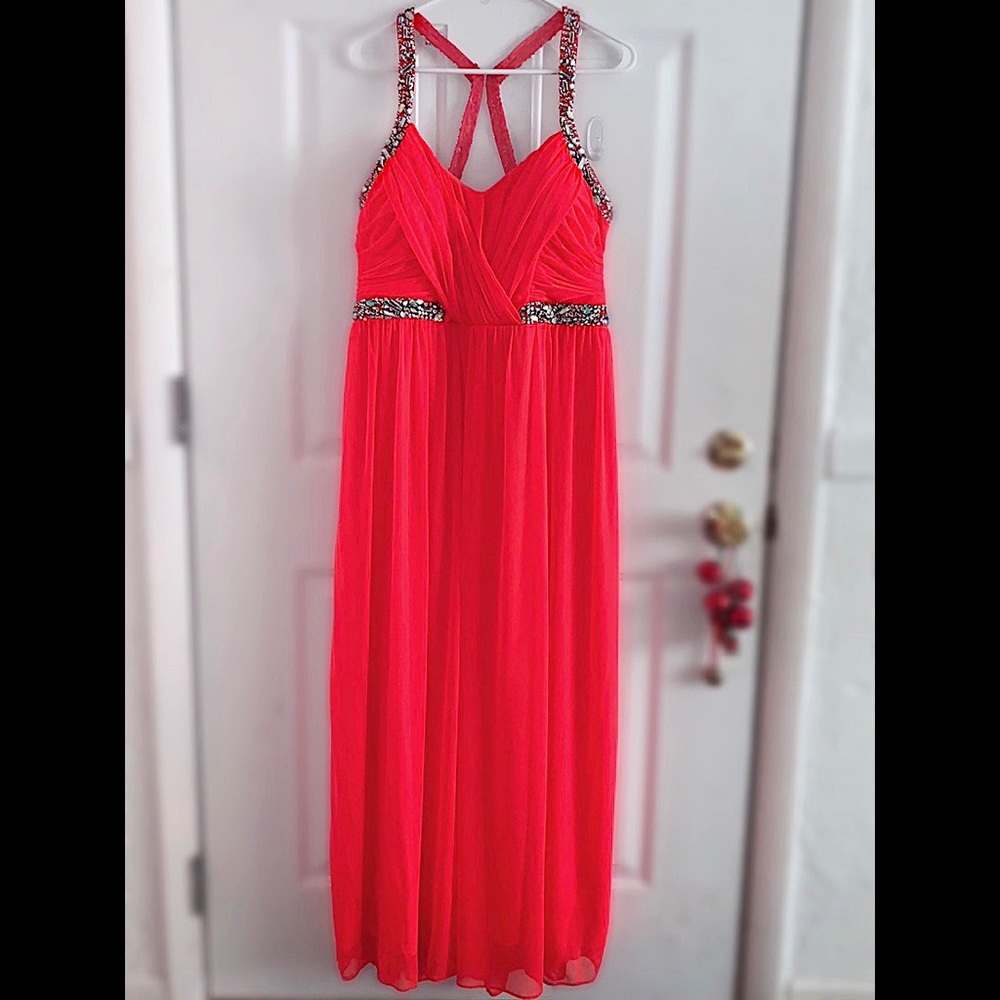 Coral Prom Dress